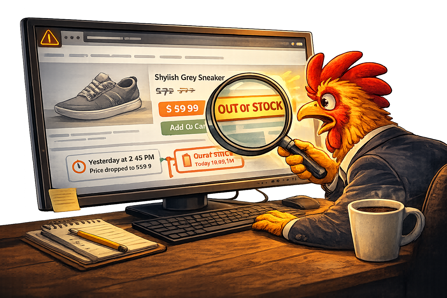 How to monitor content changes